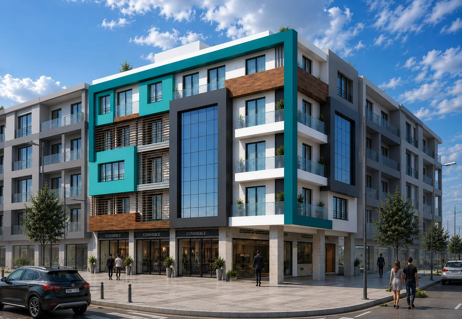 Projet architectural — ambiance et usages.