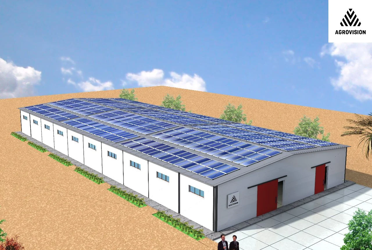 Atelier solaire dans un environnement marocain.